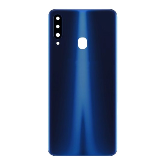 Back cover+Camera Lens Samsung Galaxy A20s/A207 Blue